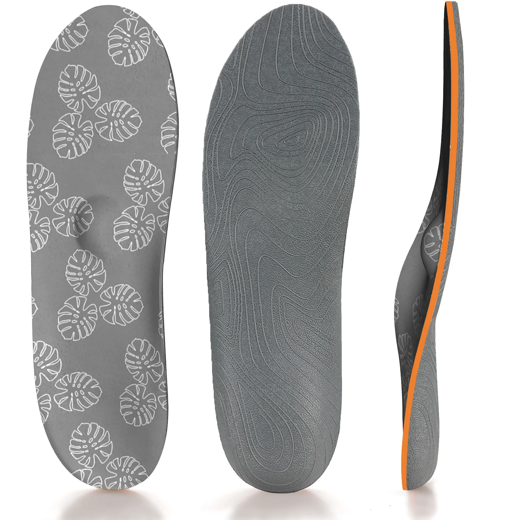 Personality Insoles Male Shoes Non-slip Walking Metatarsal Insole