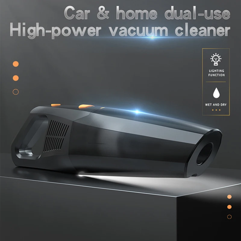 

Carsun Wireless Powerful Car Vacuum Cleaner Portable Wet&Dry Handheld Strong Suction Cordless Car Vacuum For Car Home