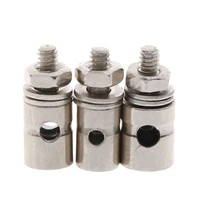 10pcs rc airplane boat pushrod linkage stopper servo connectors adjustable diameter helicopter 2 1mm1 8mm1 5mm1 1mm rc boat