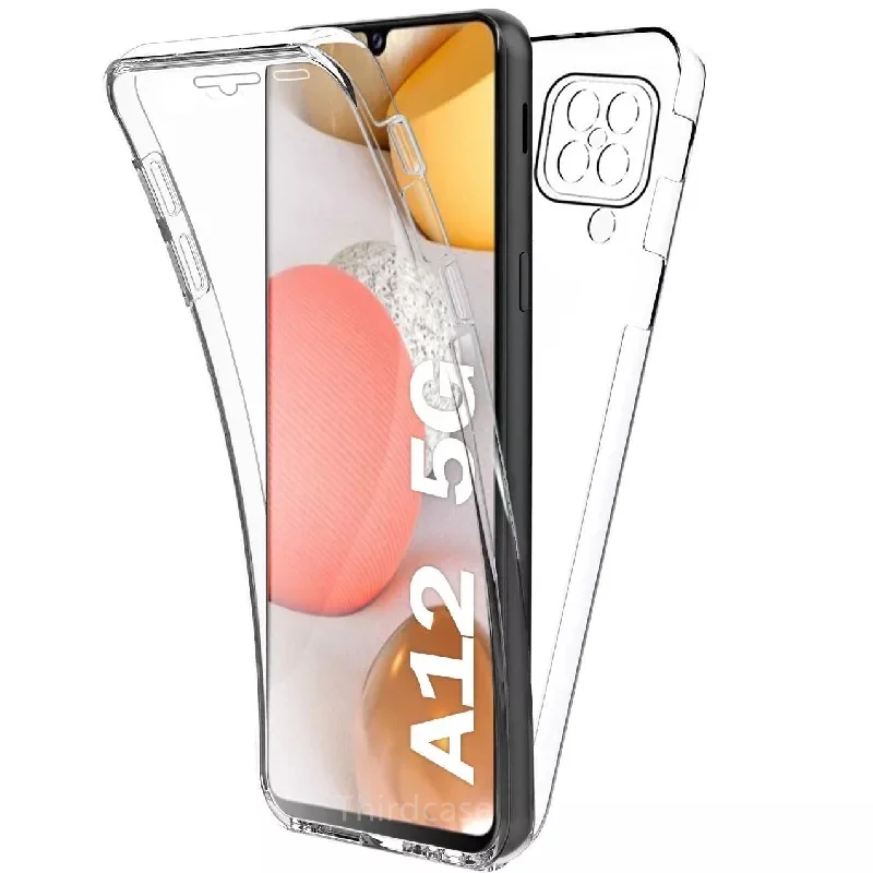 360 полностью защищающий противоударный чехол для Samsung Galaxy M12 SM-M127 A12 Nacho SM-A127F SM-A125