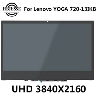 uhd or fhd 13 3 lcd led touch screen assembly with bezel for lenovo yoga 720 13 720 13ikb 5d10n2429 5d10n24290 5d10k81089