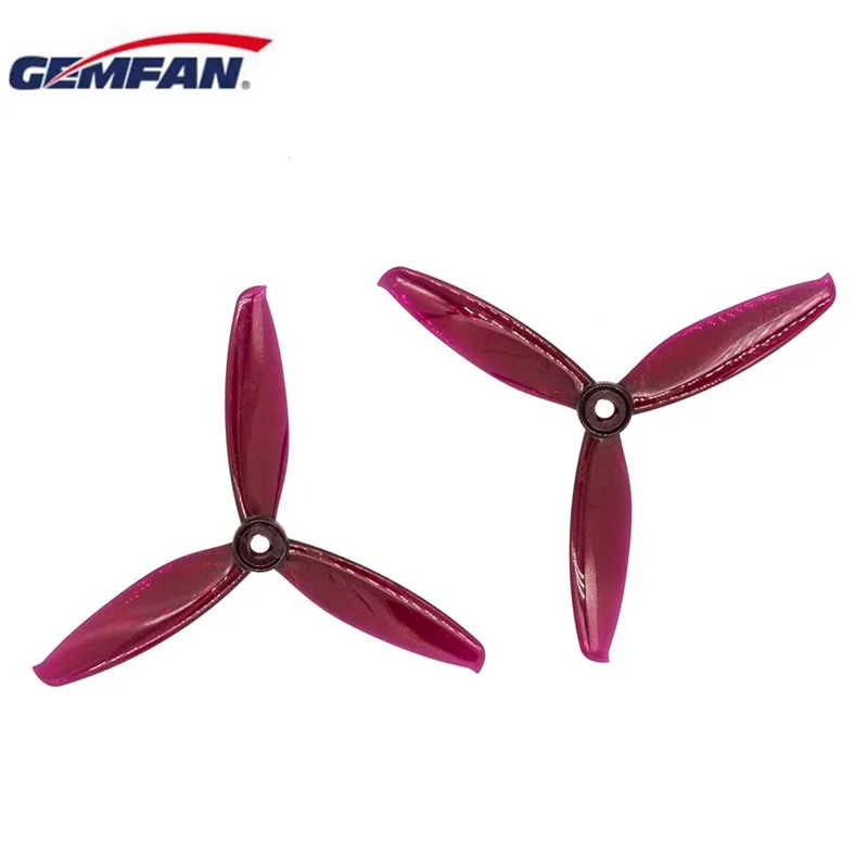 5043 2 пары Gemfan windancer 3028/4032/5042/5043 3-лопастной Пропеллер Совместимость 5 мм/1,5mm монтажное отверстие для Радиоуправляемый Дрон Мультикоптер - Цвет: 5043