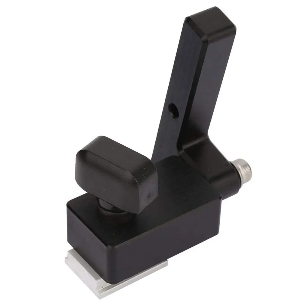 

Woodworking T Slot Stopper Miter Gauge Fence Connector Alloy Miter Track Stop Block Saw Table Sliding Brackets Chute Limiter