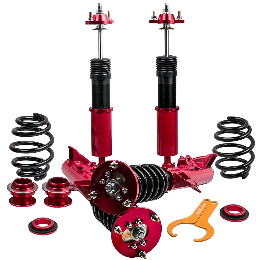 Coilover амортизатор стойки для BMW E36 3 серии седан купе Кабриолет красный 316is 318i 1991 1998