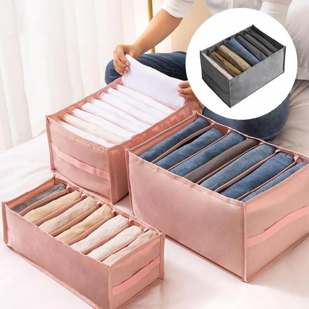 

Attractive Elastic Moistureproof Clothes Storage Box Wide Application Easy to Use Clothes Storage Box