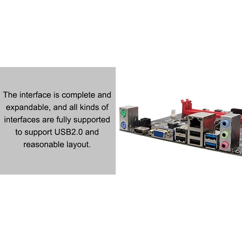 H81 Desktop Computer Motherboard Socket Lga 1150 Pins I3 I5 3470 4590 Cpu Super B85 Micro-Atx Uefi Bios | Электроника