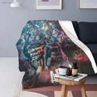 Фланелевое покрывало с 3D рисунком аниме, покрывало из шерпы, постельное белье, диван, меховое мягкое одеяло для пикника 297989758