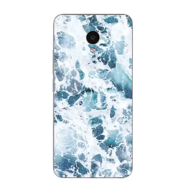 Для Meizu M2 M3 M3S Mini чехол для телефона Meilan M5 / M5S Shell U10 U20 TPU Coque дизайн с мраморными