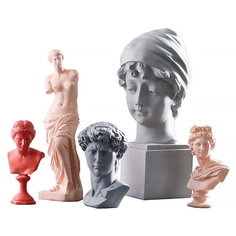 

Nordic ins modern David Venus figure sculpture abstract homestay shooting props net red shop handmade decorative ornamen