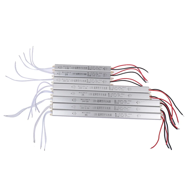 

DC12V/24V Lighting Transformers High Quality LED Driver 18W 24W 36W 48W 60W