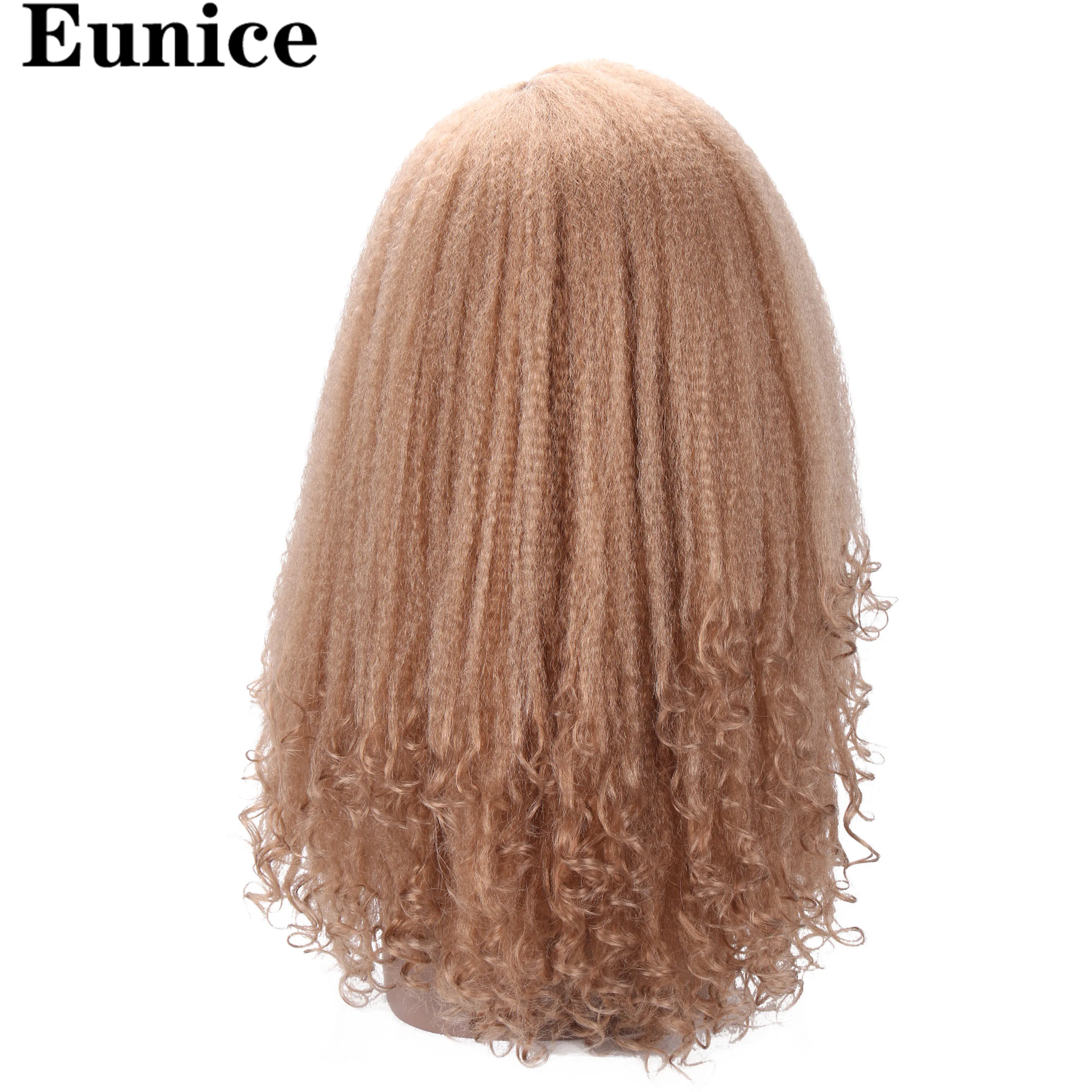 22 дюймов длинный кудрявый парик Омбре синтетические парики для черных женщин