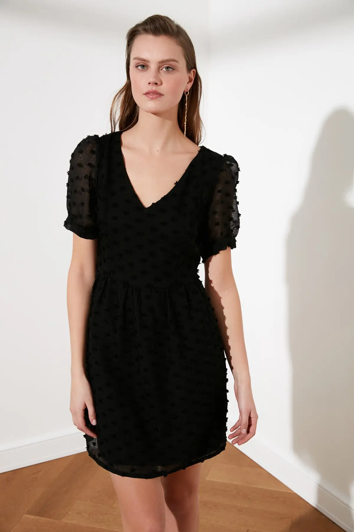 

Платье с текстурированной тканью TWOSS21EL0303