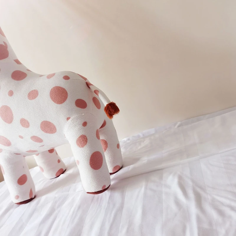 

Baby Simulation Giraffe Plush Doll Toys Mini Soft Animal Sleeping Birthday Gift Kids Stuffed Toy Photography Props
