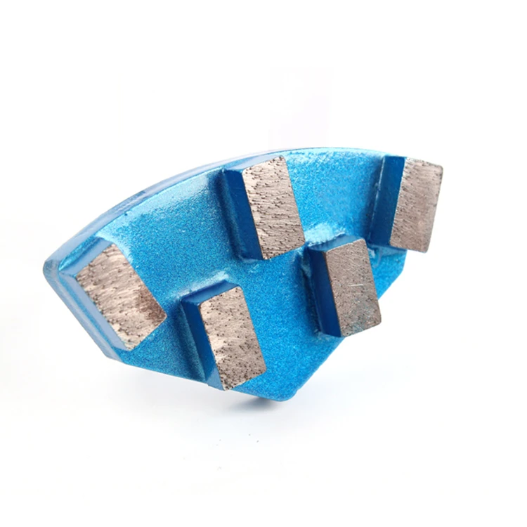 CA02 пятисегментная алмазная шлифовальная обувь Кассани бетонная Накладка для