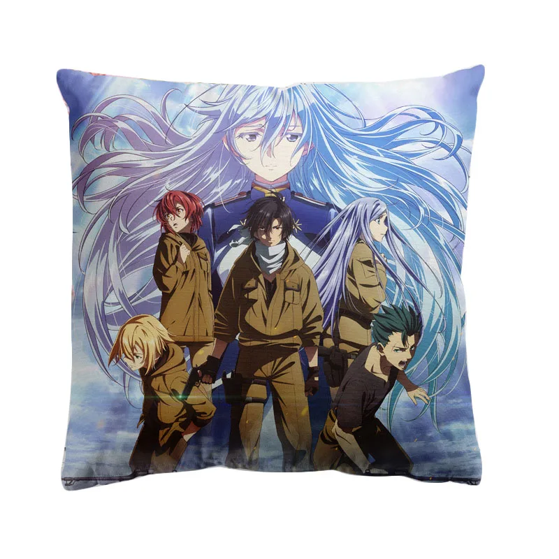 

Анимационная периферическая Подушка 86восемьдесят tysix для косплея задняя подушка с принтом квадратная Подушка Аниме Реквизит