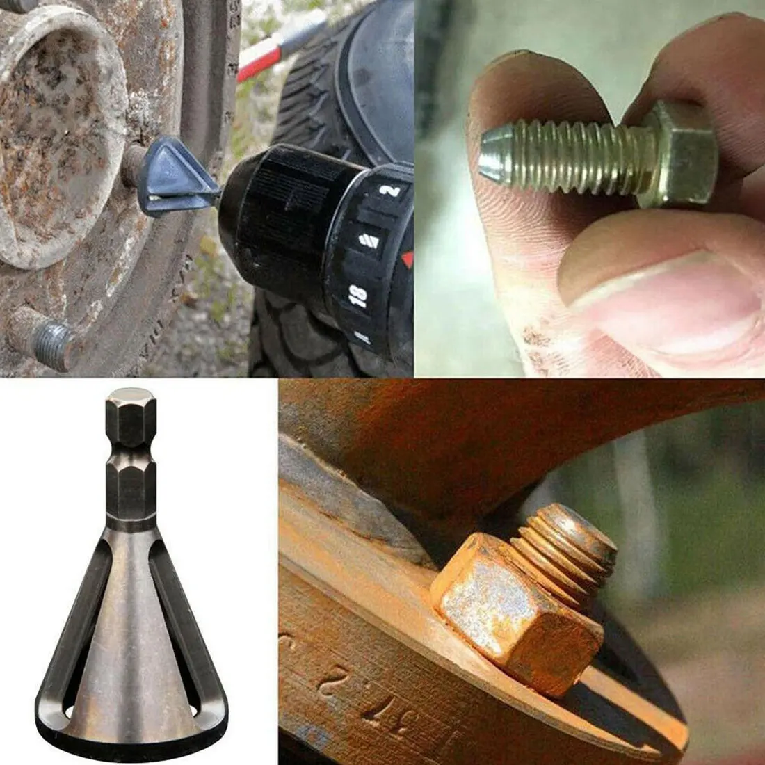 

Bit (High Quality) Chamferer triangular shank practical multi-purpose bit tool