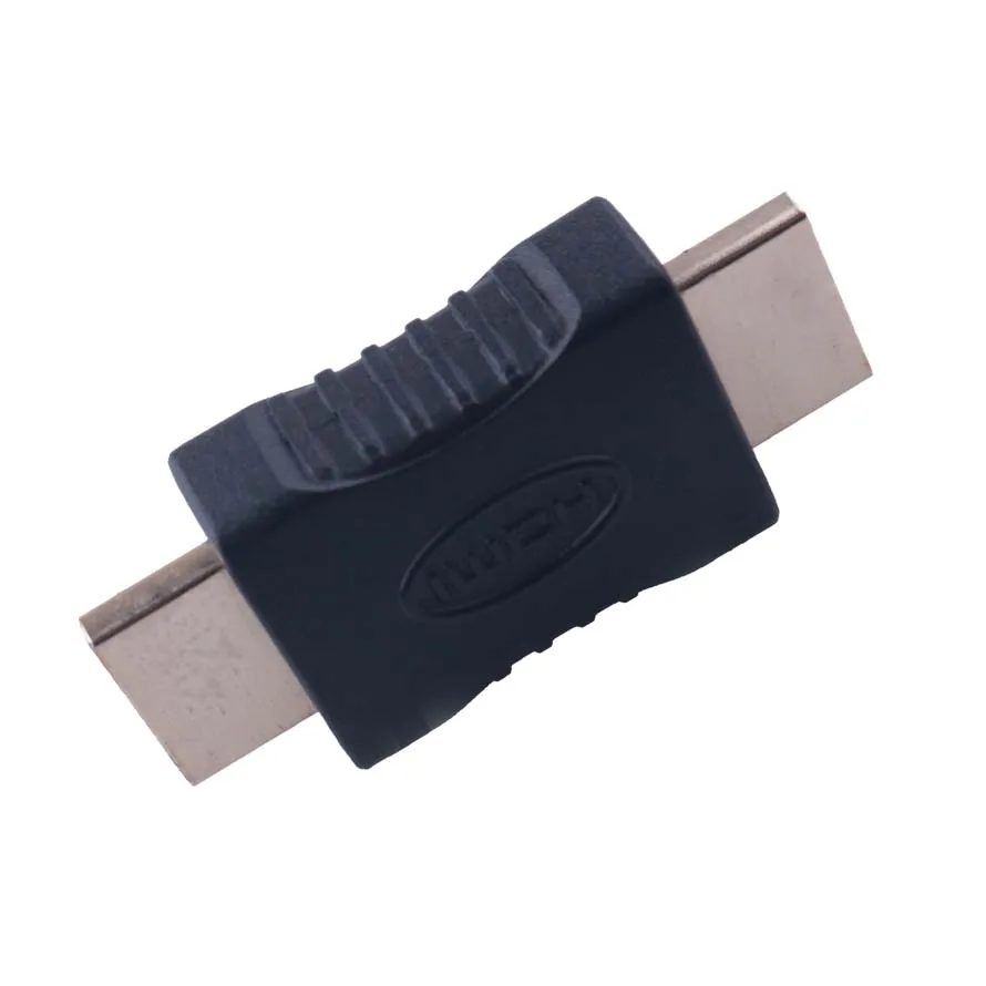 Позолоченный Переходник HDMI-HDMI штырь-штырь адаптер для проектора оптовая продажа