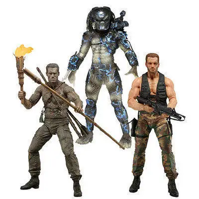 NECA Хищники тепловой видение беглый хищник ПВХ фигурка Коллекционная модель