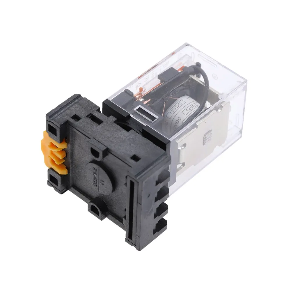 MK2P-I MK2P промежуточное реле маленькие электромагнитные реле DC12V DC24V AC110V AC220V с базой 8PIN