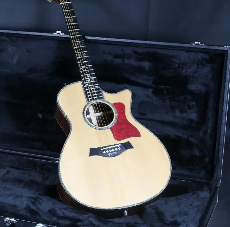 40 ''Cutway 916 Акустическая Электрогитара B Band звукосниматели черное дерево гриф