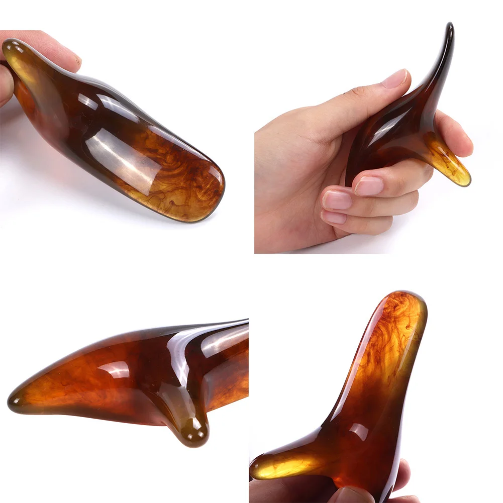 1 шт. треугольный массажер для ног иглоукалывание гуаша инструмент шиацу |