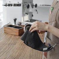 mhw 3bomber fast absorbent towel rag cafe bar counter cleaning tools coffee machine cleaning towels barista kitchen accessories