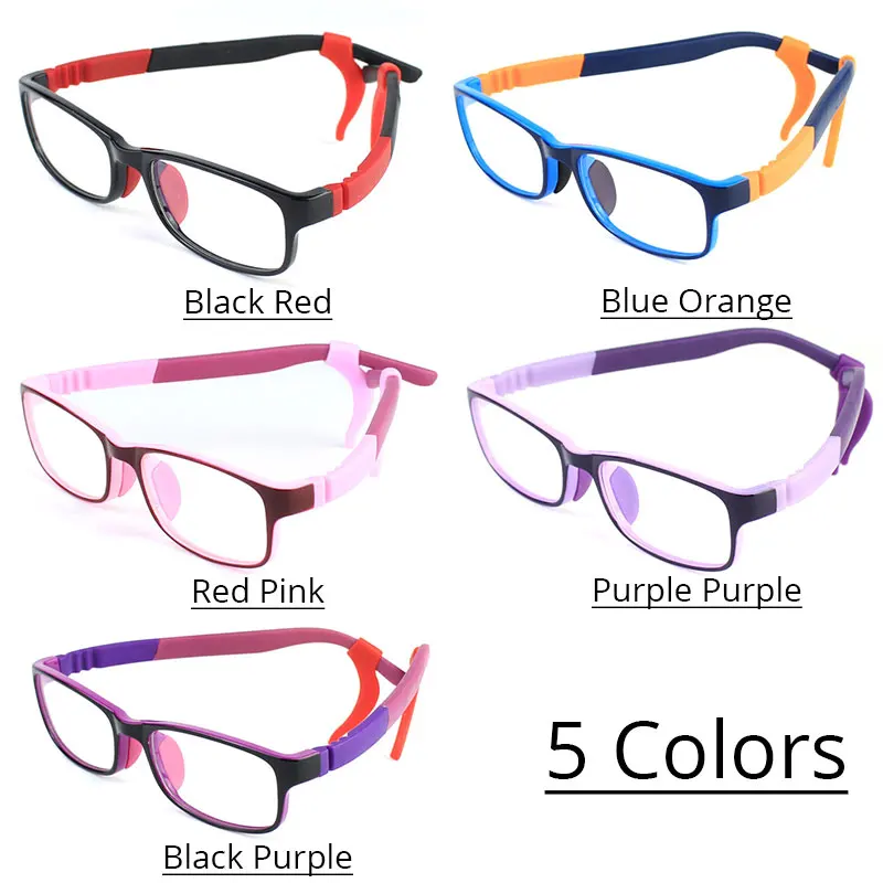 Прозрачные детские компьютерные очки VANLOOK для детей оправа очков с защитой от