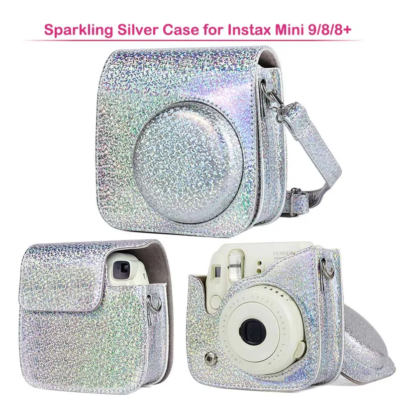 Чехол для камеры Fujifilm Instax Mini 9/8 мгновенная печать защитный чехол из искусственной