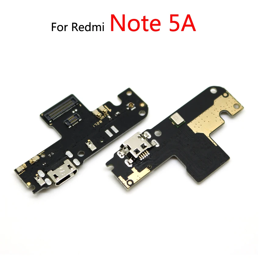 YuXi USB порт для зарядки плата гибкий кабель разъем с микрофоном Xiaomi Redmi Note 5 Plus Pro 5A 6