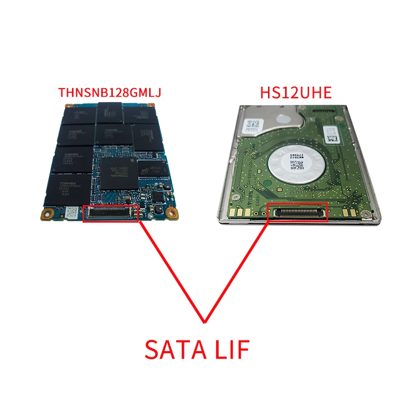 Новый 1 8 дюймов SATA LIF 128 Гб ssd для macbook air a1304 mc233 mc234 заменить HS12UHE|Внешние SSD| |