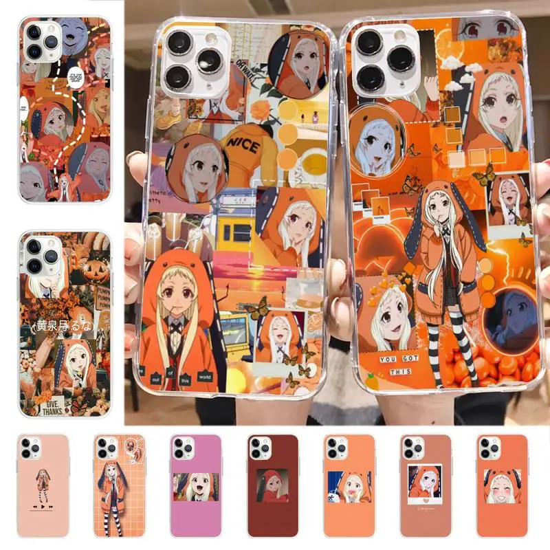 

Yinuoda Runa kakegurui Phone Case for iPhone 11 12 13 mini pro XS MAX 8 7 6 6S Plus X 5S SE 2020 XR case