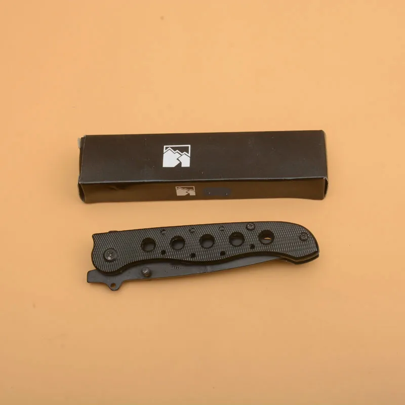 

Explosion Folding pocket Survival knife 440C Blade All steel Handle outdoor for Everyday Use multifunctional pocket fruit knife