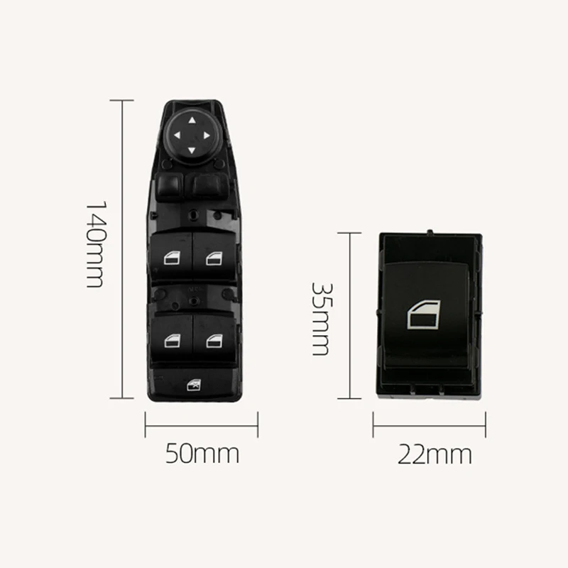 LHD для BMW F01 F02 F06 F07 F10 F11 F18 F25 X3 5 6 7 серия автомобильный стеклоподъемник главный