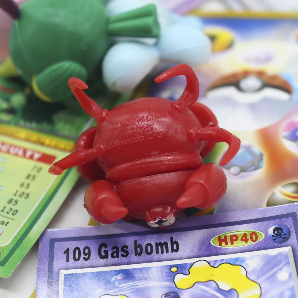 Игрушечные фигурки Takara Tomy для детей коллекционные покемонов с карточками |