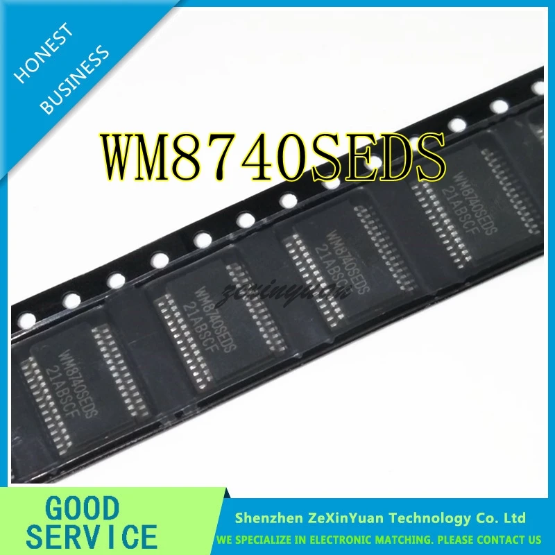 3 шт./лот WM8740SEDS WM8740SED WM8740SE WM8740S WM8740 SSOP-28