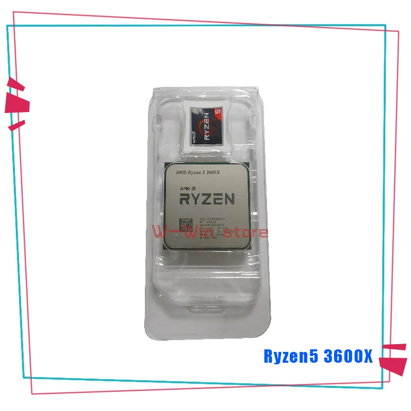 Новый процессор AMD Ryzen 5 3600X R5 3 8 ГГц шестиядерный двенадцатипоточный 7 нм 95 Вт L3 = 32M