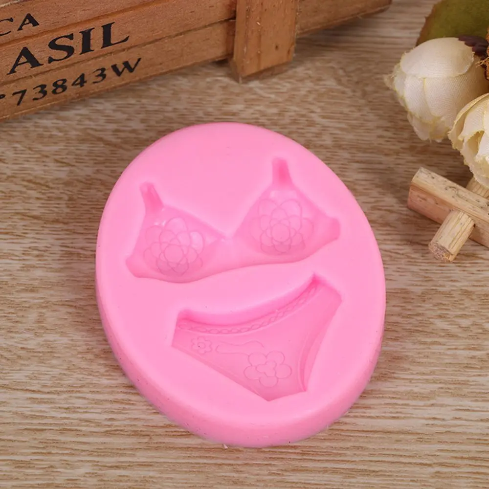 3D сексуальное нижнее белье для красоты силиконовые формы DIY шоколадные помадные