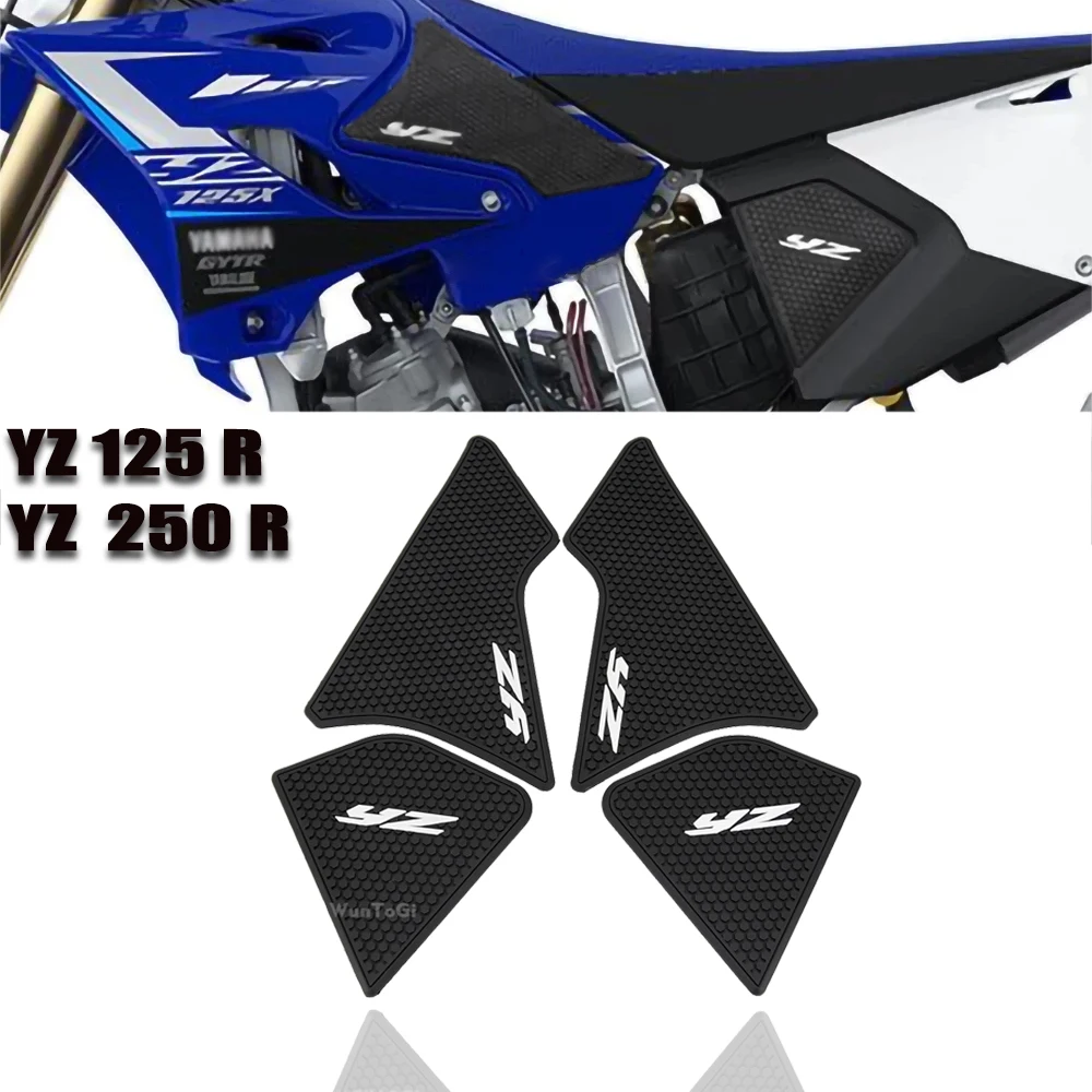 

For yamaha yz125 yz 125r yz250r yz 250r 2020-2021 Tank Pad Accessories Sticker Anti-slip Rubber Pad Knee Pads