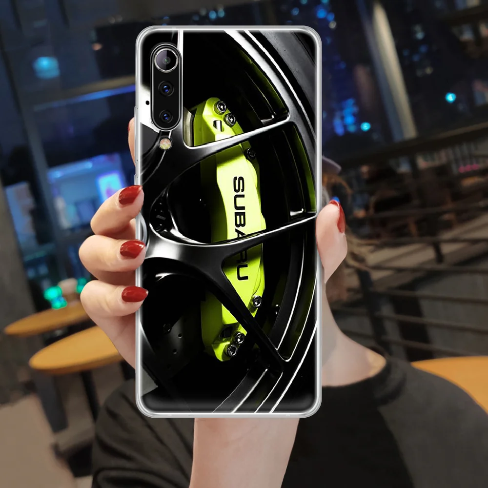

Car S-Subarus WRX Sti Logo Phone Case Cover For XIAOMI Redmi Note K 4 5 6 7 8 9 10 20 30 3 A X Pro Ultra transparent Coque