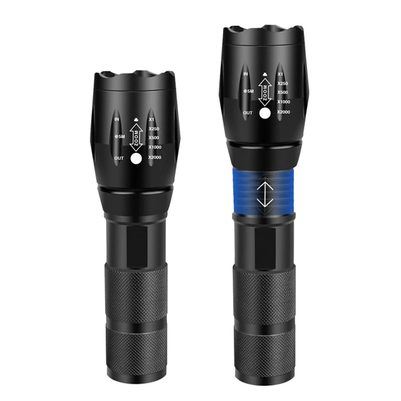 Светодиодный тактический фонарь LM1000 XML T6 фонарь Lanterna вспышки Масштабируемые Водонепроницаемые 5 режимов наружного кемпинга портативное освещение