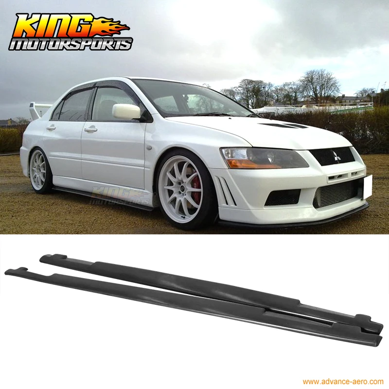 Эластичные юбки Mitsubishi Lancer EVO подходят для 01-07 7 8 9 | Автомобили и мотоциклы