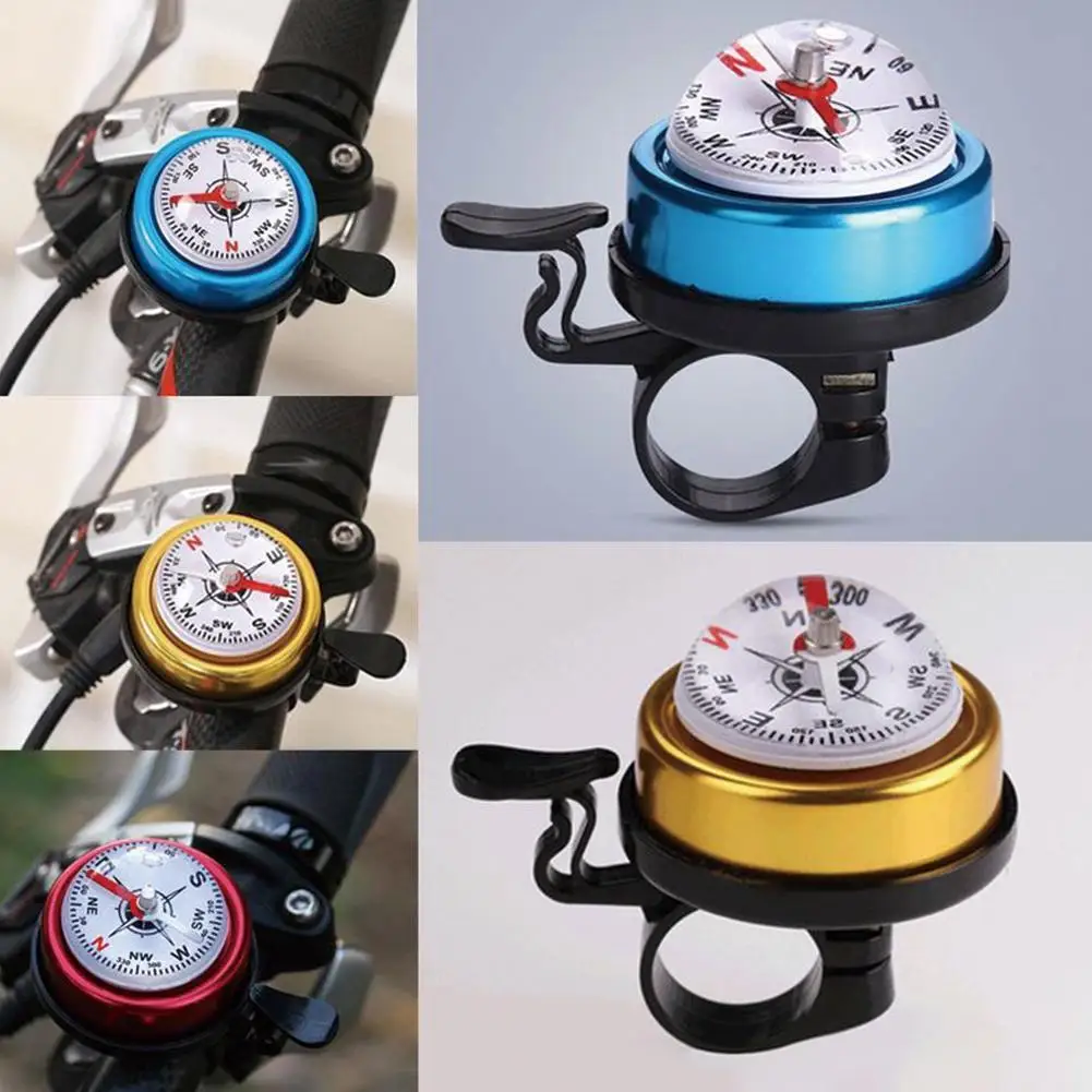 

Bike Bell Alloy Mountain Road Compass Bicycle Bell Loud Horn Handlebar Bicycle Ring MTB Road Bike Alarm Bell Bicycle Accessories
