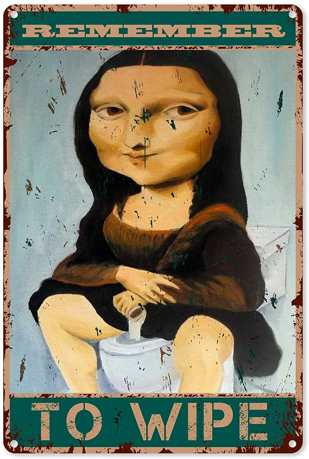 

Забавная жестяная вывеска для ванной, винтажный декор для стен, не забывай протирать, для офиса, дома, класса, декор для ванной