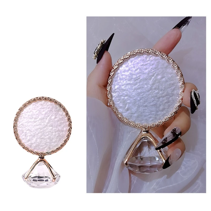 Round Heart Shape Color Mixing DIY Nail Art Display Manicure Tools False Nails Tips Display Board Photo Props