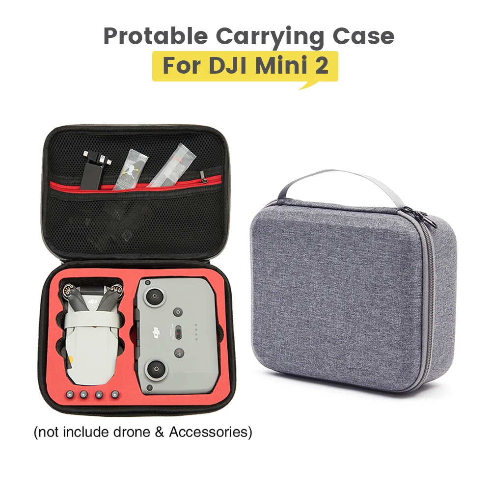 

Портативная сумка для хранения DJI Mini 2, водонепроницаемая защитная сумка, чехол для переноски DJI Mavic Mini 2, аксессуары для дрона