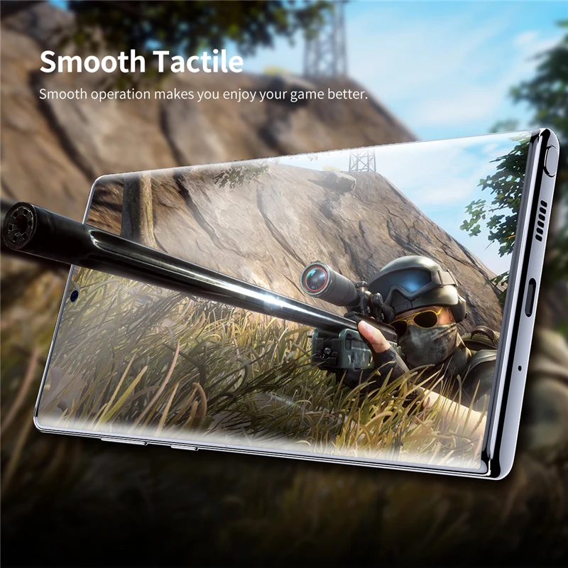 3D изогнутая мягкая Гидрогелевая Защитная пленка для экрана Samsung Galaxy Note 10 Plus 0 18 мм