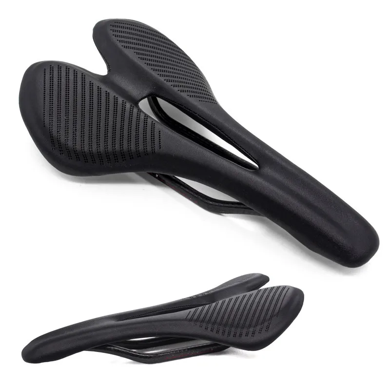 

Carbon Fiber Road Mtb Saddle Use 3k T700 Carbon Material Pads Super Light Leather Cushions Ride Bicycles Seat
