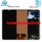 ЖК-дисплей 6,7 дюйма для Samsung Galaxy A70 A705DS A705F, сенсорный экран в сборе, дигитайзер, сенсорный экран, запчасти