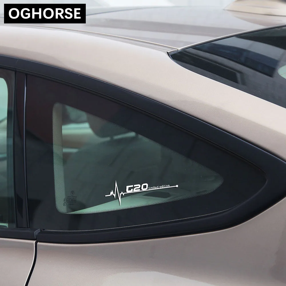 2 шт. автомобильные наклейки на окна BMW 3 5 серии G20 G30|Наклейки автомобиль| |