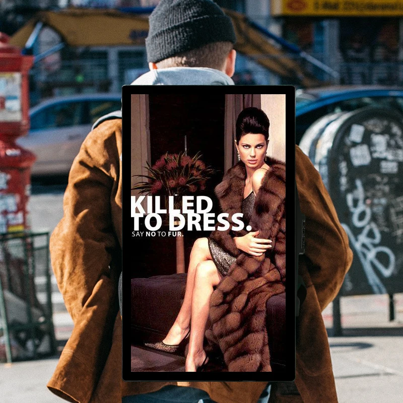 Рюкзак для рекламного щита |